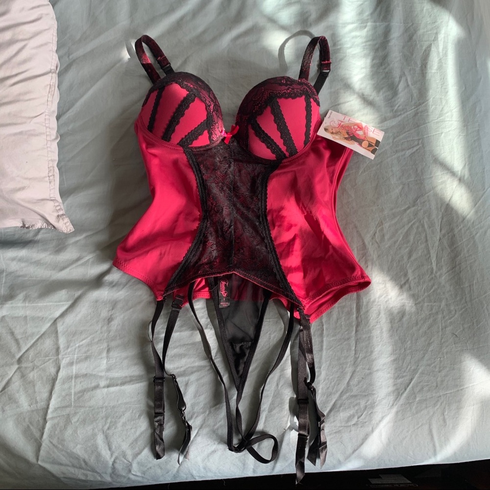 Pink lingerie